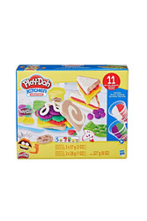 Play Doh Eğlenceli Mutfak Oyun Hamuru Seti Snacks n' Sandwiches Playset - Thumbnail