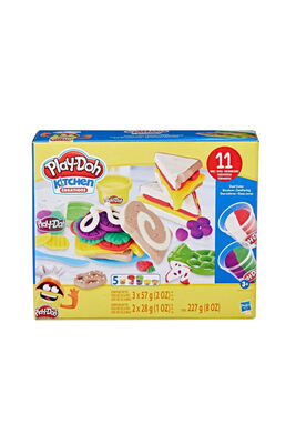 Play Doh Eğlenceli Mutfak Oyun Hamuru Seti Snacks n' Sandwiches Playset