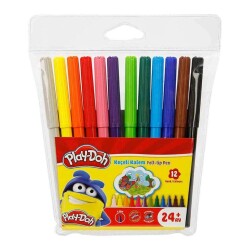 Play Doh Keçeli Kalem 12 Renk - Play Doh