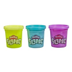 Play Doh Slime 3lü Hamur Sarı Turkuaz Mor - Hasbro