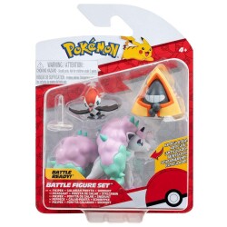 Pokemon Battle 3lü Figür Pikipek Galarian Ponyta Snorunt - Pokemon