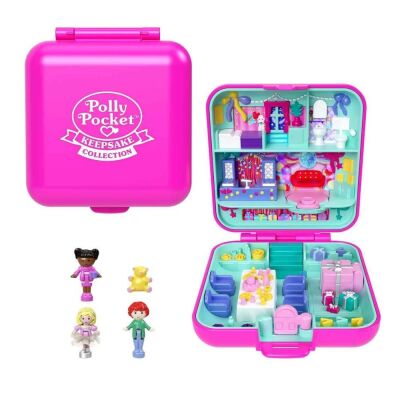 Polly Pocket 80.Yıl Özel Nostaljik Kompakt Oyun Seti JGK22 - 2