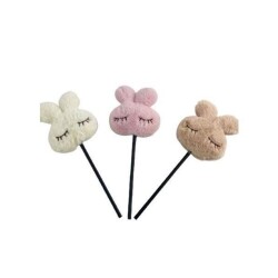 Ponpon Tavşan Başlıklı Kurşun Kalem - Dolphin