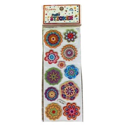Puffy Sticker Çiçek - Ticon