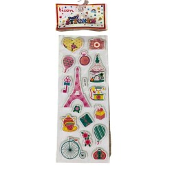 Puffy Sticker Paris - Ticon