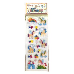 Puffy Sticker Unicorn 2 - Ticon