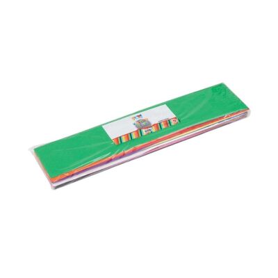Puti Krapon Kağıdı 50 x 200 Cm 10lu Karışık Renkli - 2