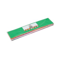 Puti Krapon Kağıdı 50 x 200 Cm 10lu Karışık Renkli - 2