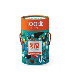 Crocodile Creek Puzzle Dünya Kuşları 100 Parça - 1