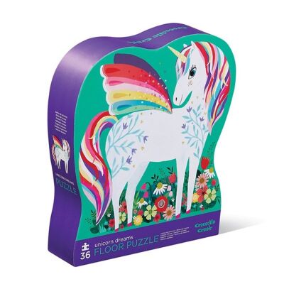 Crocodile Creek Puzzle Unicorn 36 Parça - 2