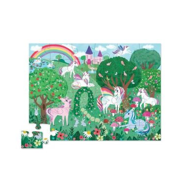 Crocodile Creek Puzzle Unicorn 36 Parça - 1