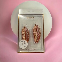 Pyrus 2Lı Tüy Rosegold Klips Spyrus Sc200445 - Pyrus