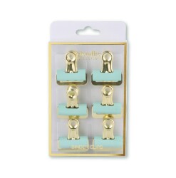 Pyrus 6'lı Mavi Klips - Syloon