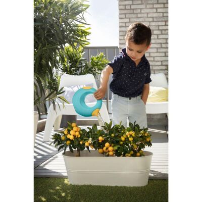 Quut Çift Taraflı Çocuk Sulama Kabı Cana Small Banana Blue - 5