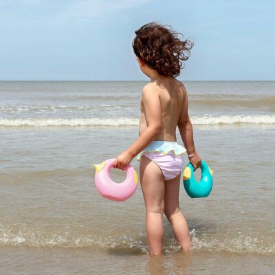 Quut Çift Taraflı Çocuk Sulama Kabı Cana Small Banana Pink - 4