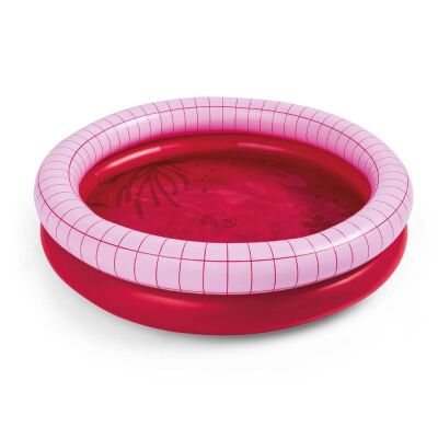 Quut Dippy Şişme Çocuk Yüzme Havuzu Çap 120 cm Cherry - 1
