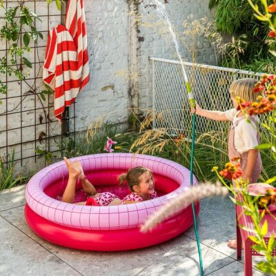 Quut Dippy Şişme Çocuk Yüzme Havuzu Çap 120 cm Cherry - 3