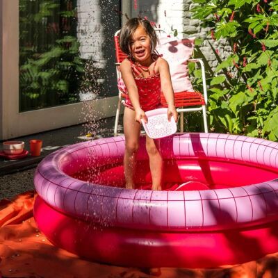 Quut Dippy Şişme Çocuk Yüzme Havuzu Çap 120 cm Cherry - 4