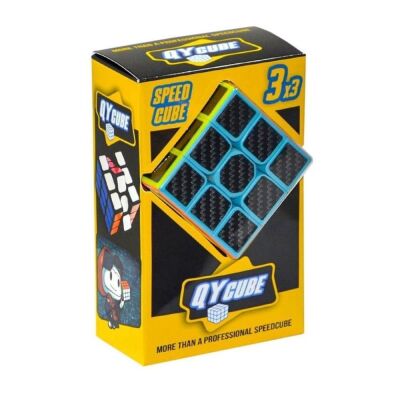 Qy Toys 3x3 Fiber Karbon Speed Küp - 1