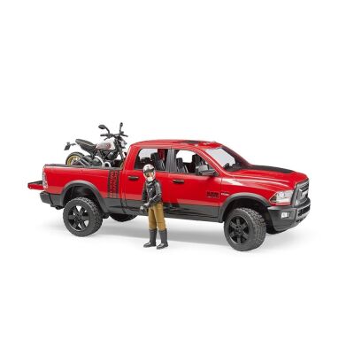 Ram 2500 Pickup, Ducati Motorsiklet ve Sürücüsü - 1