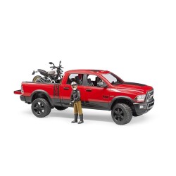 Ram 2500 Pickup, Ducati Motorsiklet ve Sürücüsü - Bruder