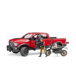 Ram 2500 Pickup, Ducati Motorsiklet ve Sürücüsü - 3