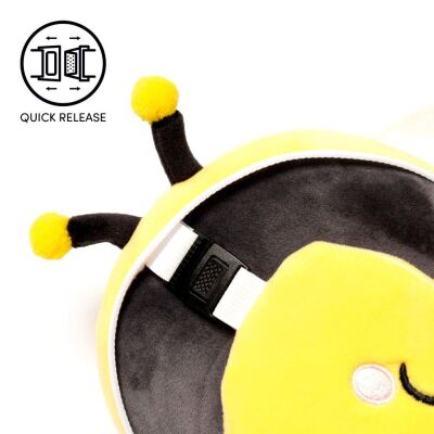 Relaxeazzz Seyahat Yastığı ve Göz Maskesi Adorabugs Bee - 5