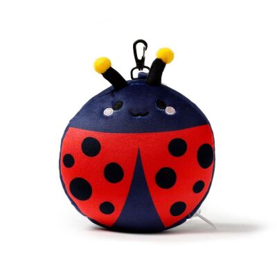 Relaxeazzz Seyahat Yastığı ve Göz Maskesi Adorabugs Ladybird - 1