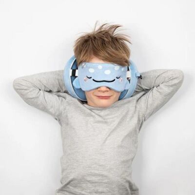 Relaxeazzz Seyahat Yastığı ve Göz Maskesi Adoramals Aoi The Whale Shark - 3