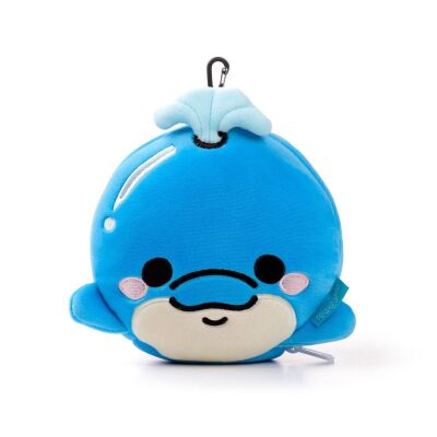 Relaxeazzz Seyahat Yastığı ve Göz Maskesi Adoramals Blu The Dolphin - 1