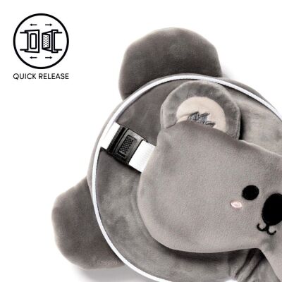 Relaxeazzz Seyahat Yastığı ve Göz Maskesi Adoramals Koala - 4