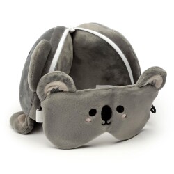 Relaxeazzz Seyahat Yastığı ve Göz Maskesi Adoramals Koala - 5