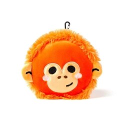 Relaxeazzz Seyahat Yastığı ve Göz Maskesi Adoramals Orangutan - Relaxeazzz