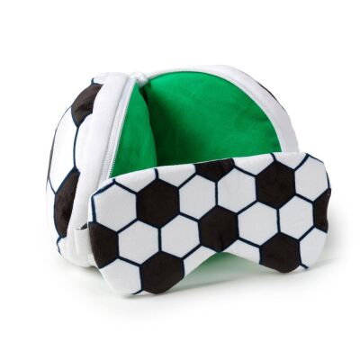 Relaxeazzz Seyahat Yastığı ve Göz Maskesi Football - 3