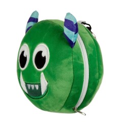 Relaxeazzz Seyahat Yastığı ve Göz Maskesi Green Monstarz Monster Plush - 5