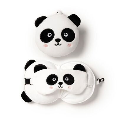 Relaxeazzz Seyahat Yastığı ve Göz Maskesi Panda - 4