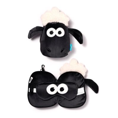 Relaxeazzz Seyahat Yastığı ve Göz Maskesi Shaun The Sheep - 2