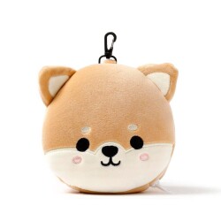 Relaxeazzz Seyahat Yastığı ve Göz Maskesi Shiba Inu Dog - Relaxeazzz