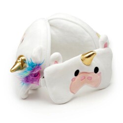 Relaxeazzz Seyahat Yastığı ve Göz Maskesi Unicorn - 2