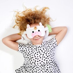 Relaxeazzz Seyahat Yastığı ve Göz Maskesi Unicorn - 3
