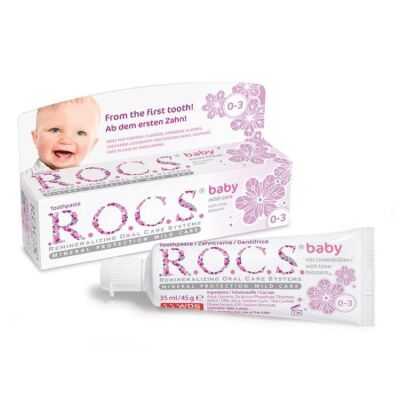 Rocs Bebek Diş Macunu Ihlamur Özlü 0-3 Yaş - 2