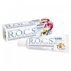 Rocs Çocuk Diş Macunu 3-7 Yaş Meyve Külahı - Rocs