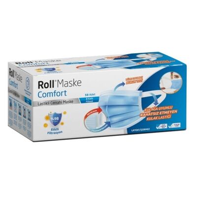 Roll Maske Comfort 50li Zarf
