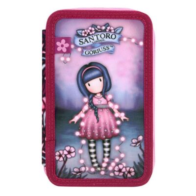 Santoro Fairy Dusk Üç Katlı Dolu Kalem Kutusu - 1