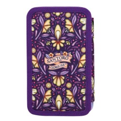 Santoro Firefly Dawn Üç Katlı Dolu Kalem Kutusu - 5