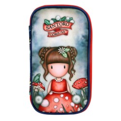 Santoro Little Mushroom Oval Dolu Kalem Kutusu - Santoro