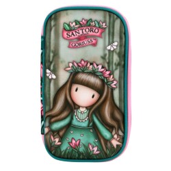 Santoro Wildflower Oval Dolu Kalem Kutusu - Santoro