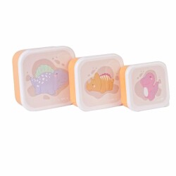 Saro 3'lü Beslenme Kutusu Happy Dinos - Saro