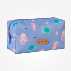 Saro Su Geçirmez Kalem Kutusu Ocean Life Mavi