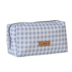 Saro Su Geçirmez Kalem Kutusu Vichy - Saro